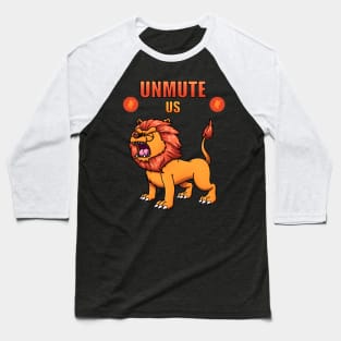Unmute Us Baseball T-Shirt